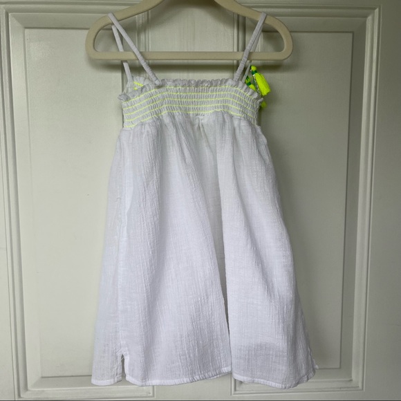 •Crewcuts• White Gauzy Sundress with Tassels - Size 4 - Picture 5 of 10
